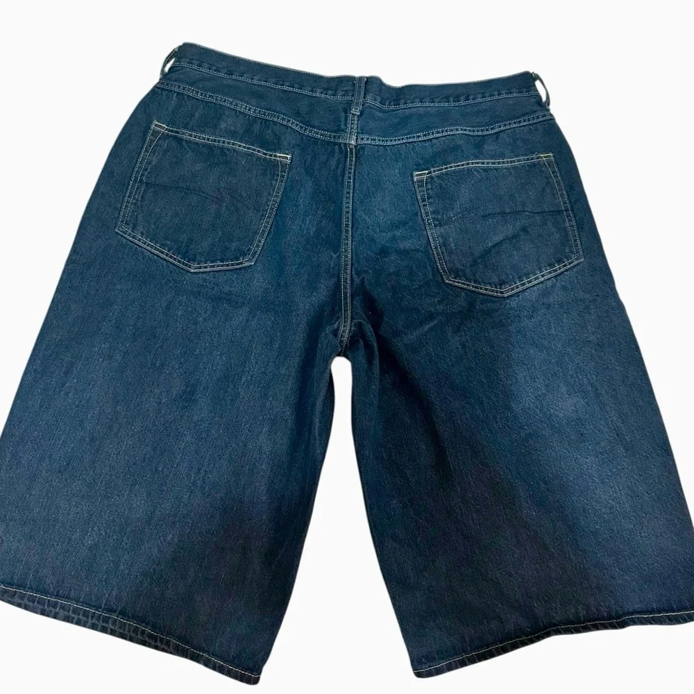 Classic Blue Jean Shorts with Relaxed Fit